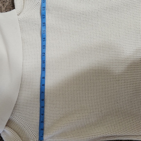 MICHAEL Michael Kors Cream Cowl Neck Sweater - Picture 7 of 8